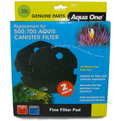 Aqua One Aquis Fine Filter Pad 38s|