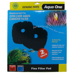 Aqua One Aquis Fine Filter Pad 42s|