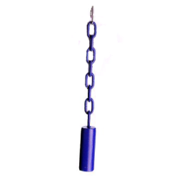 Avian Indestructable Bells Small Pipe Bell w/Chain Blue|