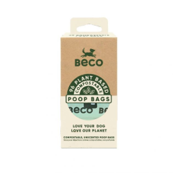 Beco Bags Poop Bag Unscented Compostable Bags 96pk|