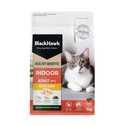 Black Hawk Healthy Benefits Adult Cat Indoor Chicken 2kg|
