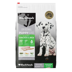 Black Hawk Original Puppy Chicken & Rice 3kg|