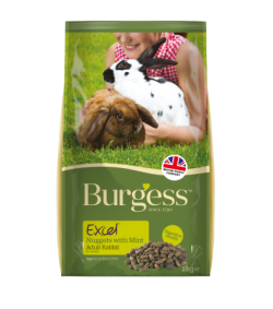 Burgess Excel Adult Rabbit Pellets with Mint 2kg|