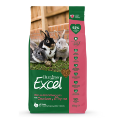 Burgess Excel Rabbit Pellets with Cranberry and Thyme for Mature Rabbits 1.5kg|