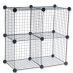 C & C Cages Grid & Connector Set Black|