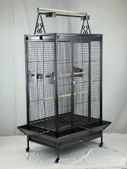 Green Parrot Large Parrot Cage With Play Top PT8256|