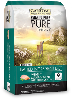 Canidae DOG Grain Free Pure Resolve Weight Management 1.8kg|