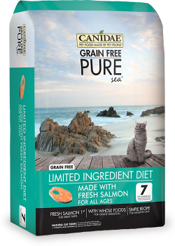 Canidae for CATS Grain Free Pure Sea Salmon 1.1kg|