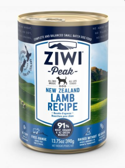 Ziwi Peak Dog Can Lamb 390g|