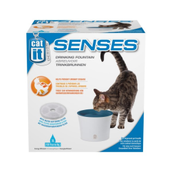 Catit Senses Drinking Fountain 3L with Water Softening Filter|