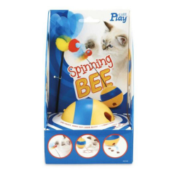 Catit Cat Spinning Bee Interactive Cat Toy|