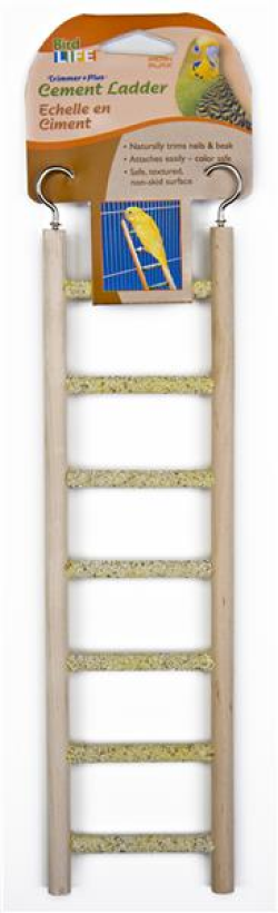 Penn Plax Cement Ladder with Wood Frame 7 Steps|