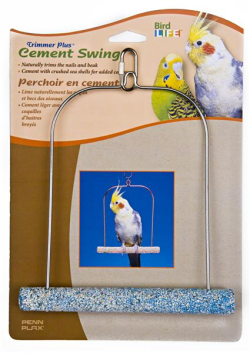 Penn Plax Cement Swing with Wire Frame 7 inch|