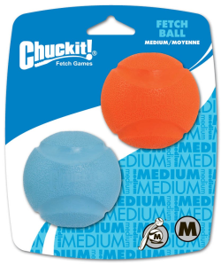 Chuckit! Fetch Ball Medium 6cm 2 Pack|