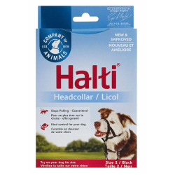 Company of Animals Halti Headcollar Black Size 2|
