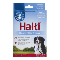 Company of Animals Halti Headcollar Black Size 4|