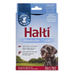 Company of Animals Halti Headcollar Black Size 5|