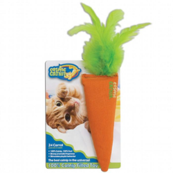 Cosmic Catnip Filled Toy Carrot|