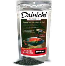 Dainichi Cichlid Colour Supreme Sinking Pellets Medium 5mm 250g|