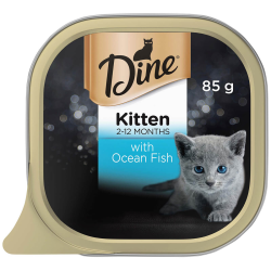 Dine Daily Kitten Ocean Fish Trays 85g|