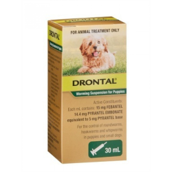 Drontal Worming Suspension for Puppies 30mL|
