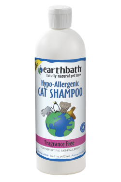 Earthbath Hypo-Allergenic Cat Shampoo 472mL|