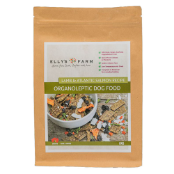 Elly's Farm Organoleptic Dog Food Lamb & Atlantic Salmon Recipe 1kg|