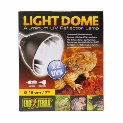 Exo Terra Light Dome Aluminum UV Reflector Lamp 18cm|