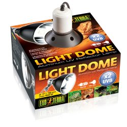 Exo Terra Light Dome Aluminum UV Reflector Lamp 18cm|