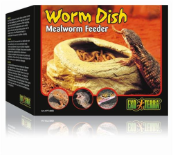 Exo Terra Worm Dish / Mealworm Feeder|