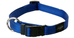 Rogz Utility Fanbelt Collar Blue|
