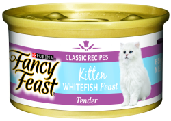 Fancy Feast Classic Kitten Whitefish Feast 85g|