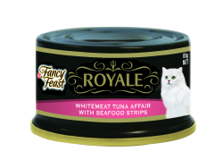Fancy Feast Royale Whitemeat Tuna Affair With Seafood Strips 85g x 24 (Case)|