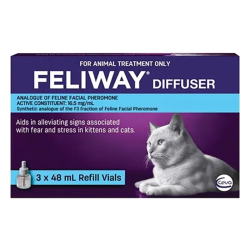 Feliway Diffuser REFILL 48mL 3 Pack|