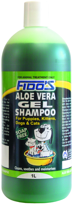 Fido's Aloe Vera Gel Shampoo 1 Litre|