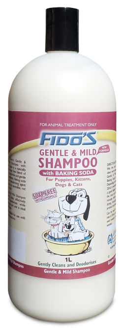Fido's Gentle & Mild with Baking Soda Shampoo 1L|