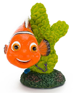 Finding Nemo Mini Nemo on Coral Resin Ornament|