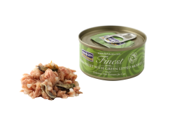 Fish4Cats Finest Tuna Fillet with Green Lipped Mussels Can 70g x 10 (Box)|