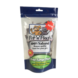 Fit 'n' Flash Free Range Meat with Chia Seeds & Honey 100g|