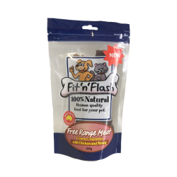 Fit 'n' Flash Free Range Meat with Chicken & Honey 100g|