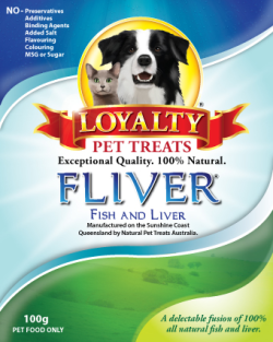 Loyalty Pet Treats Fliver 80g|