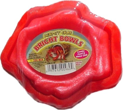 Zoo Med Hermit Crab Bright Bowls Neon Red|