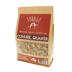 FORAGE Gourmet Conure & Quaker Mix 1kg|