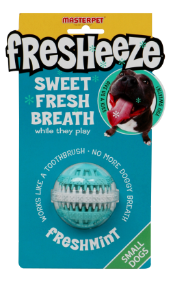 Fresheeze Fresh Breath Freshmint Dental Ball Rotate Small|
