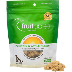 Fruitables Pumpkin & Apple Crunchy Dog Treats 198g|