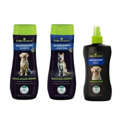 Furminator DeShedding Ultra Premium Dog Shampoo + Conditioner + Waterless Spray COMBO|
