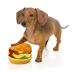 FuzzYard Dog Toy Hamburger|