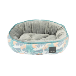 FuzzYard Pastel Palms Reversible Pet Bed Medium|