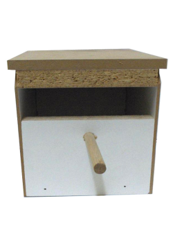 Wooden Gouldian Finch Nest Box|