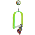 Green Parrot Toy ACRYLIC SWING MEDIUM|